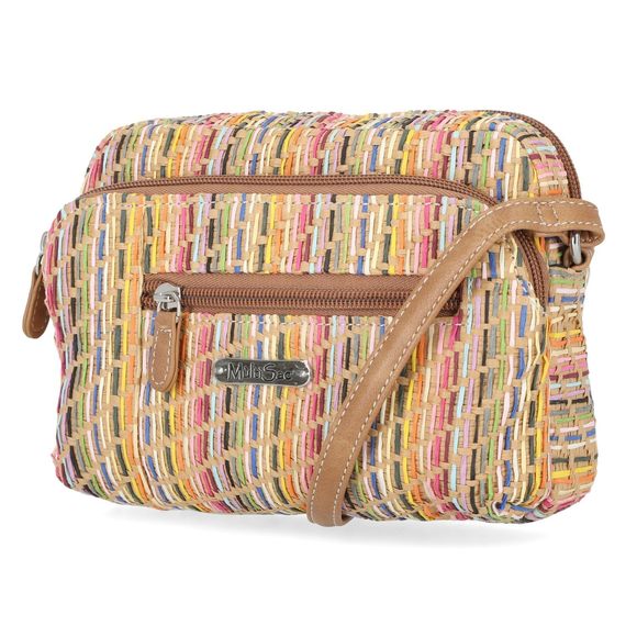 Mini Dynamic Crossbody Bag, Multi Straw xD - Picture 1 of 5